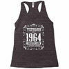 vintage made in 1964 perfectly aged a living legend Racerback Tank