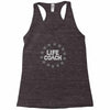 life coach funny inspiration Racerback Tank