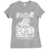 nihilist premature autopsy entombed Ladies Fitted T-Shirt