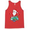 santa with piles of christmas Tank Top