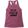 Six Pack Coming Soon Racerback Tank