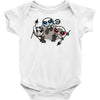 power war boys Baby Onesie