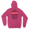 i was going to be a trump voter for halloween but my head wouldn't fit Unisex Hoodie