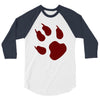 animal feet 3/4 Sleeve Shirt