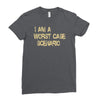 worst case scenario best trending Ladies Fitted T-Shirt
