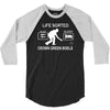 crown green bowling 3/4 Sleeve Shirt