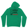too busy playing fortnite (black) Unisex Hoodie