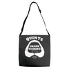 jaws inspired movie Adjustable Strap Totes