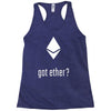 got ether ? Racerback Tank