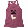 Save The Drama For Your Lama Racerback Tank