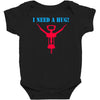 i need a hug Baby Bodysuit