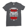 sorry girls this guy is taken by super sexy nurse Ladies Fitted T-Shirt