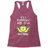 purrfect day Racerback Tank
