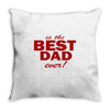 is the best dad ever Throw Pillow