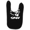 saw puppe horror Baby Bibs