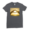 Heart Ladies Fitted T-Shirt