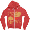 cake or death Zipper Hoodie