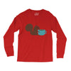 coffe squirrel Long Sleeve Shirts