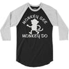 monkey teenage 3/4 Sleeve Shirt