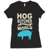 hog butcher to the world chicago Ladies Fitted T-Shirt