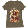 pirate Ladies Fitted T-Shirt