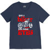 save a bike V-Neck Tee