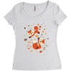 space fox Women's Triblend Scoop T-shirt