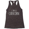 i am a caticorn Racerback Tank