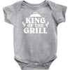 king of the grill Baby Onesie