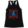 down with the capitol Racerback Tank