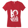 a woman's place is in the resistance Women's V-Neck T-Shirt