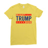 re-elect Trump 2020 T-shirt Ladies Fitted T-Shirt