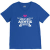 Worlds Best Auntie Ever V-Neck Tee