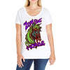 zombie horse classic Ladies Curvy T-Shirt