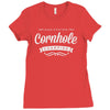 undisputed cornhole champion Ladies Fitted T-Shirt