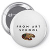 From Art School Pin-back button