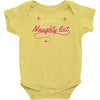 i'm on santa's naughty list Baby Onesie