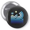 beach Pin-back button
