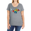bee do! bee do! bee do! Ladies Curvy T-Shirt