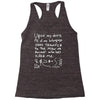 ron swanson's will riddle map parks and recreation Racerback Tank