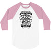 Super Cool Daddy Of A Freaking Awesome Son 3/4 Sleeve Shirt