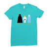 father, son, holy spirit Ladies Fitted T-Shirt