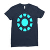 ironman logo avengers marvel comics gift Ladies Fitted T-Shirt