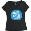 free fun fridays Women's Triblend Scoop T-shirt