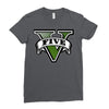 five logo Ladies Fitted T-Shirt