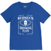 redneck drinking team funny party V-Neck Tee