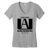 Plus Ultra Hero Academy Women's V-Neck T-Shirt