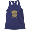 this girl is made of gun powder and lead Racerback Tank