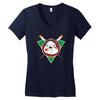 mighty raph Women's V-Neck T-Shirt