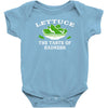 lettuce, the taste of sadness Baby Onesie